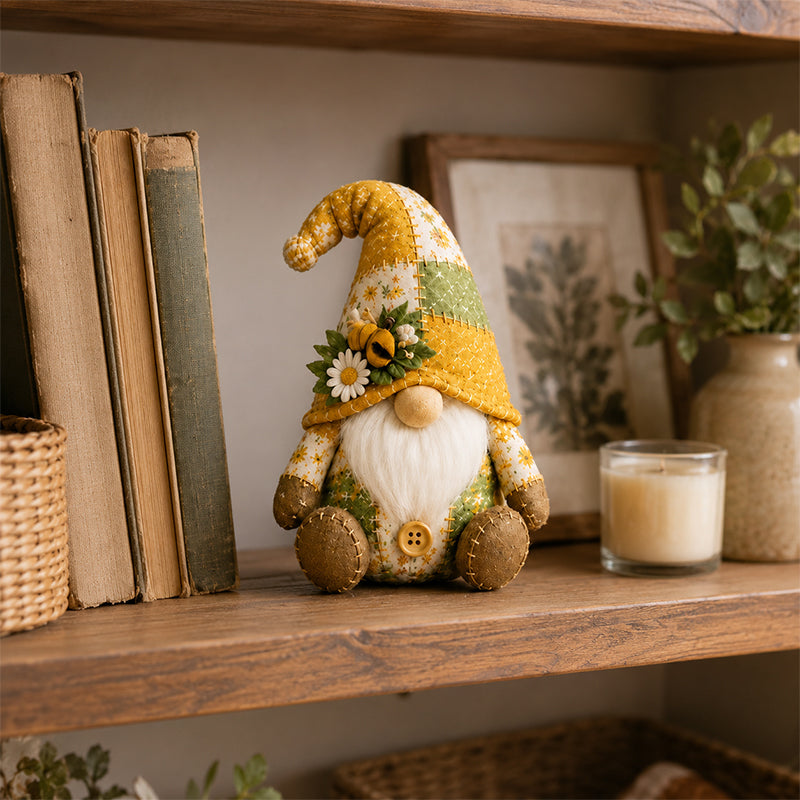 DIY Patchwork Gnome Sewing Kit