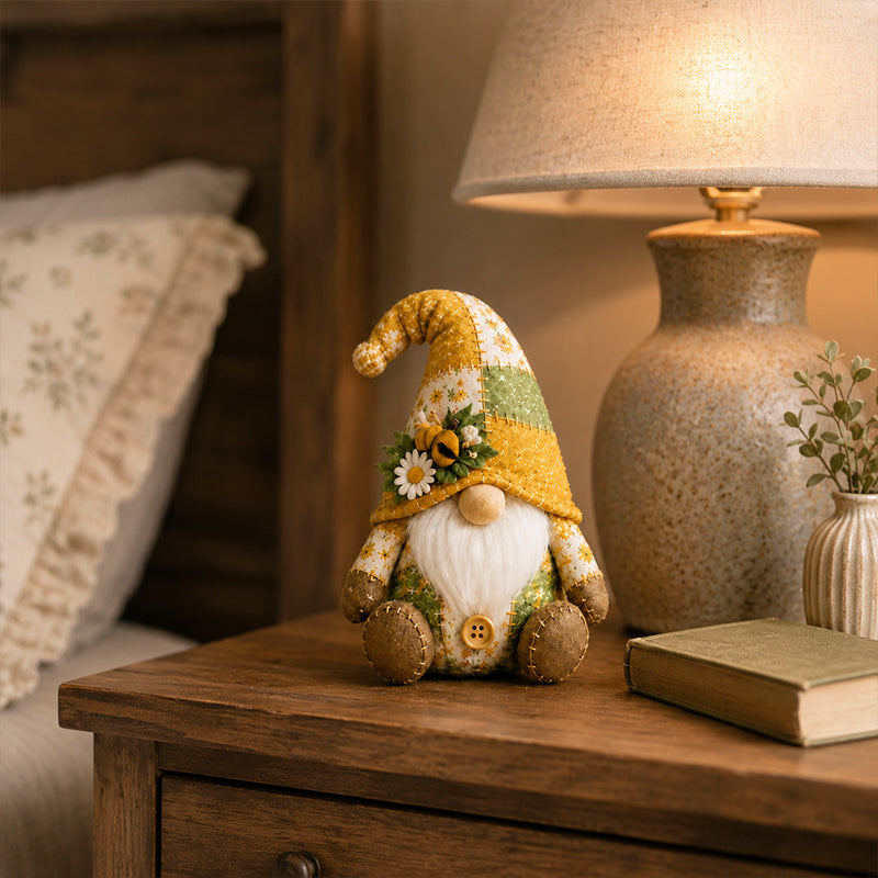 DIY Patchwork Gnome Sewing Kit