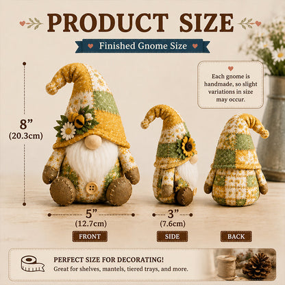 DIY Patchwork Gnome Sewing Kit
