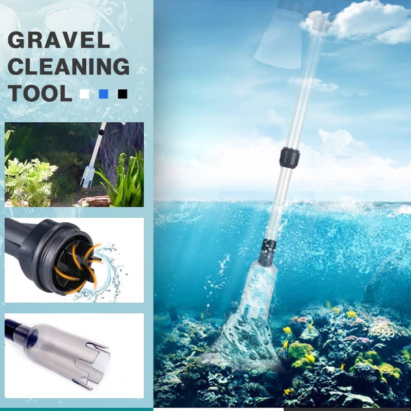 🔥Battery-Powered Aquarium Gravel Cleaner & Water Changer