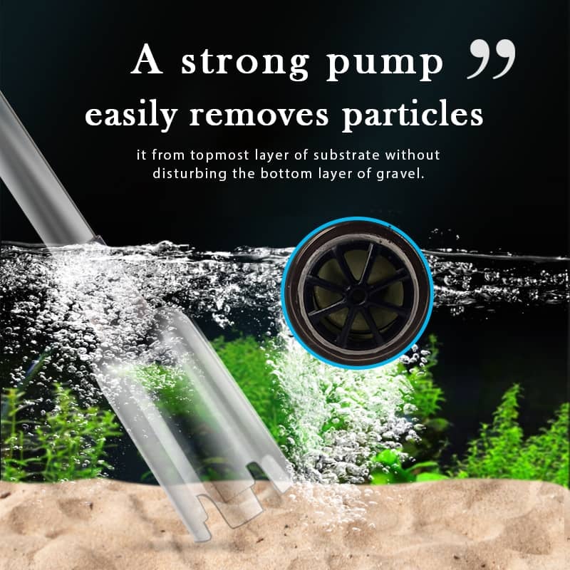 🔥Battery-Powered Aquarium Gravel Cleaner & Water Changer