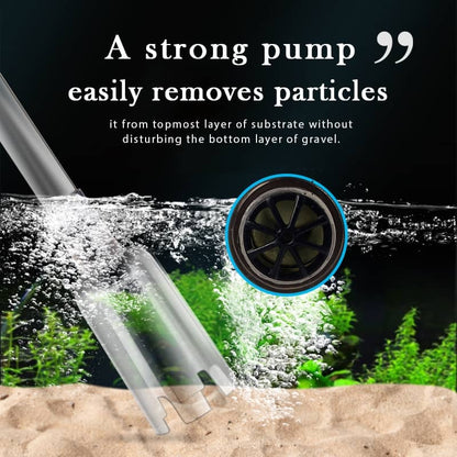 🔥Battery-Powered Aquarium Gravel Cleaner & Water Changer