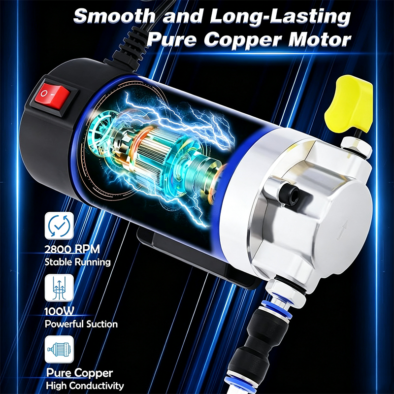 🚗50% OFF NOW! Portable Engine Oil Transfer Pump – 12V Electric Extractor, Quick Suction & Discharge, No Crawling Under Car! 🔧✨