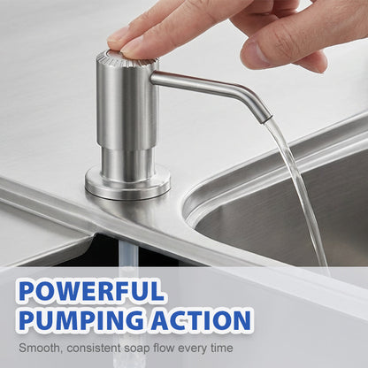 Quick-Install Kitchen Sink Soap Dispenser