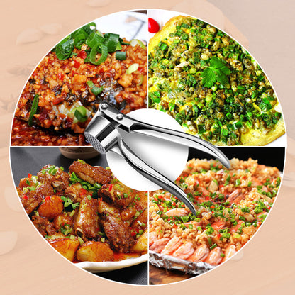 🧄 LIMITED‑TIME BUY 1 GET 1 FREE! 💪 Garlic Press Masher – Labor‑Saving, Sturdy, Easy‑to‑Clean ✨