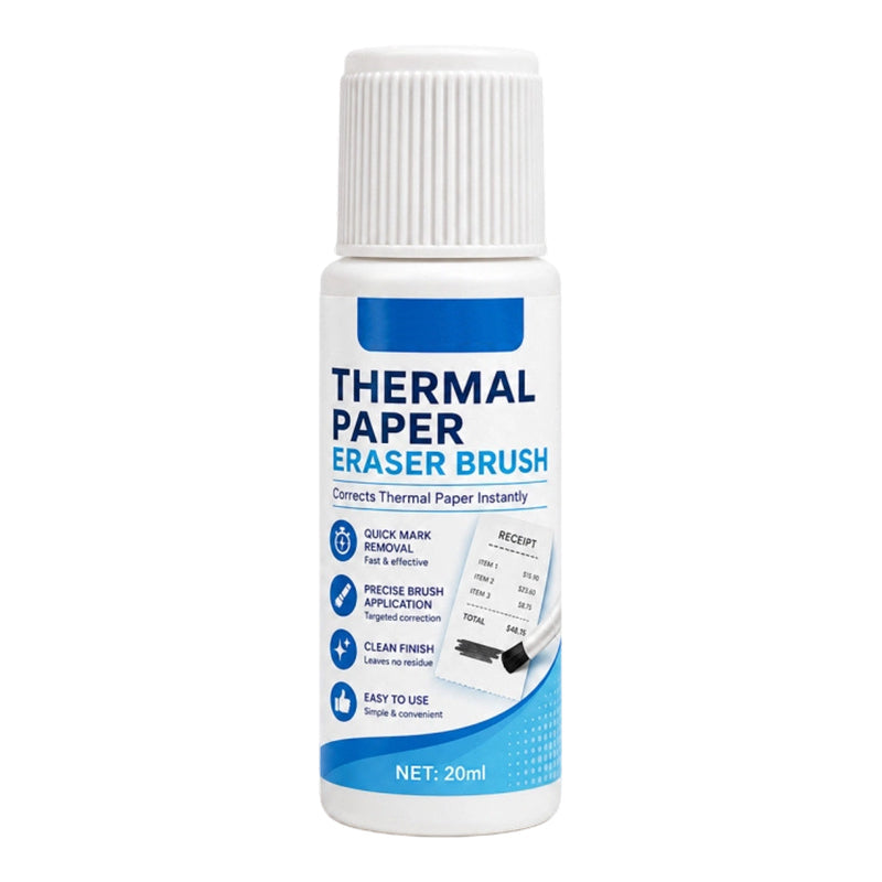 Privacy Protection Thermal Paper Eraser Brush
