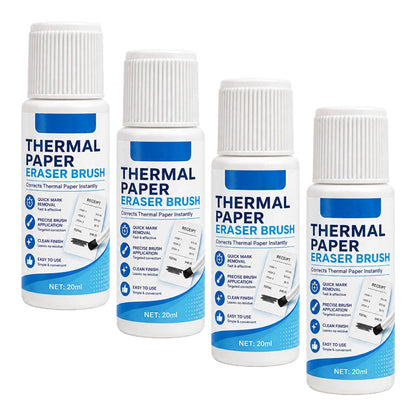 Privacy Protection Thermal Paper Eraser Brush