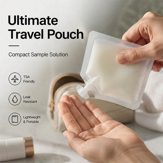 🔥Must-have travel essentials✨Mini Travel Refillable Squeeze Pouches