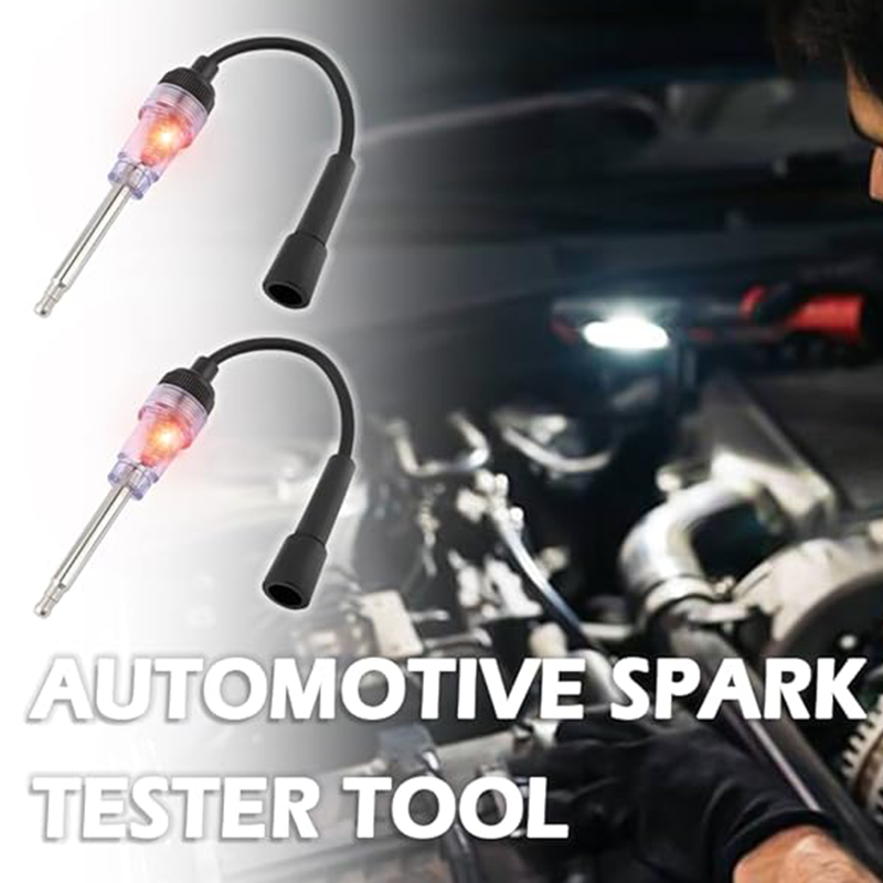 ⚡🔧 Automotive Ignition Coil & Spark Plug Tester – Quick LED Diagnostic Tool