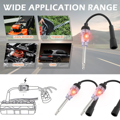 ⚡🔧 Automotive Ignition Coil & Spark Plug Tester – Quick LED Diagnostic Tool