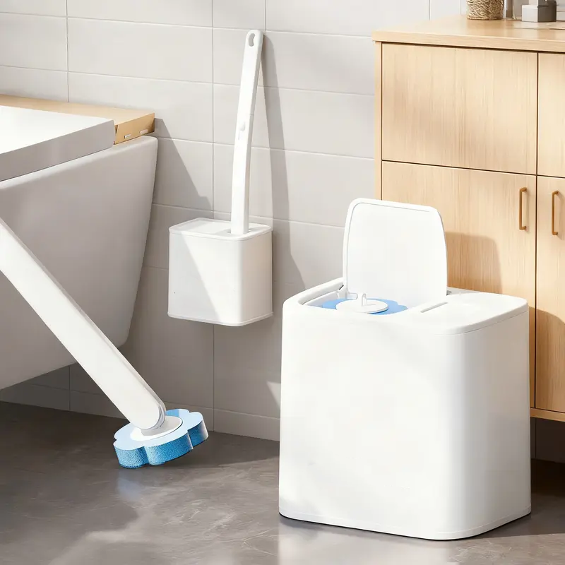 ⏳ FLASH SALE! ✨ Use & Toss, No Messy Hands | Opens Automatically, More Hygienic 🚽 | Press & Done | HALF PRICE 🎉