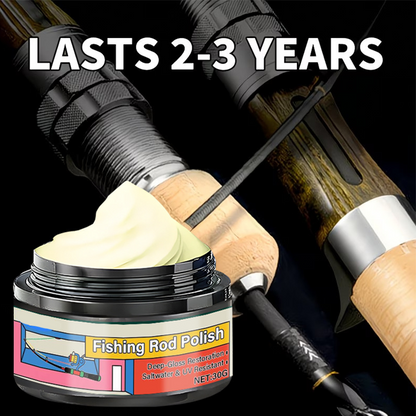 🔥A must-have for fishing enthusiasts✨Saltwater Resistant Fishing Rod Polish