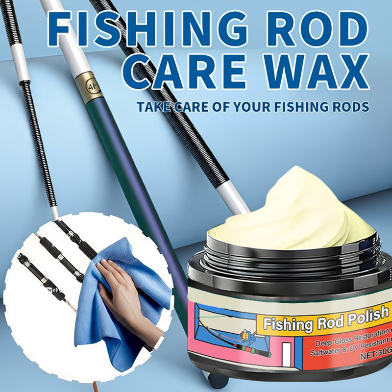 🔥A must-have for fishing enthusiasts✨Saltwater Resistant Fishing Rod Polish