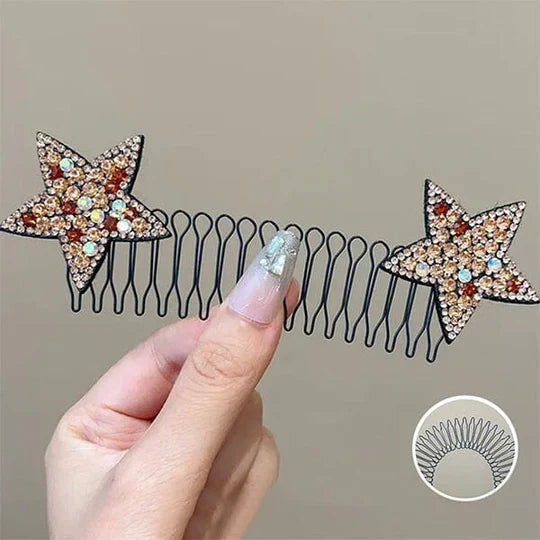 💇‍♀️✨ Flexible Invisible Hair Comb—invisible, flexible, and non-slip—instantly creates a perfectly secure hold! 🌟
