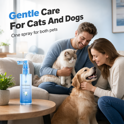 Pet Oral Cleaning Spray for Dogs & Cats