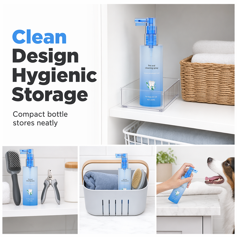 Pet Oral Cleaning Spray for Dogs & Cats