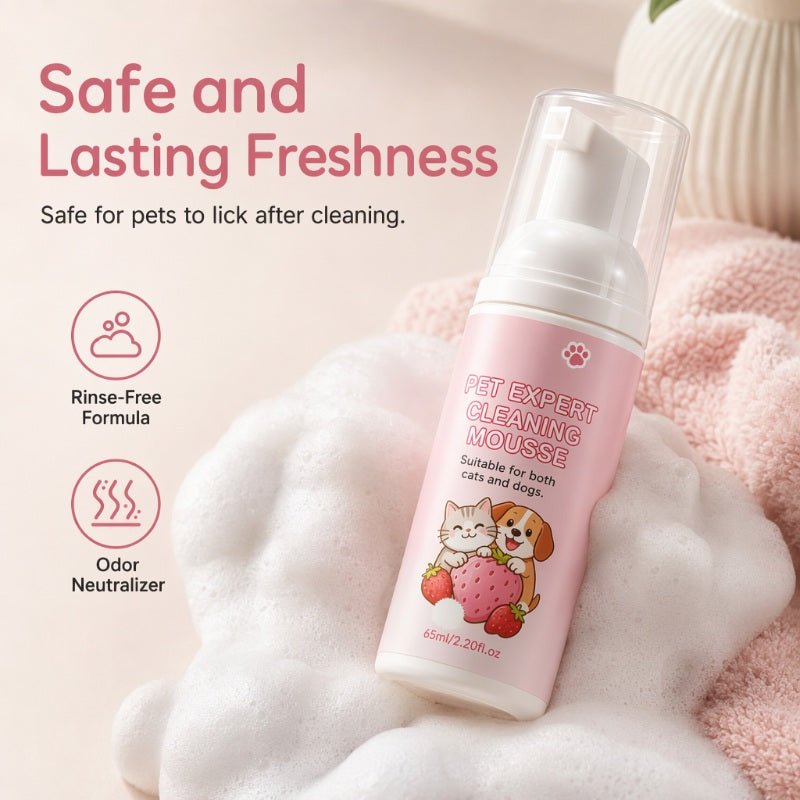 Pet Waterless Cleaning Mousse