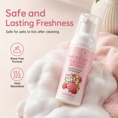 Pet Waterless Cleaning Mousse