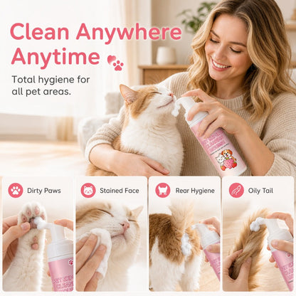 Pet Waterless Cleaning Mousse