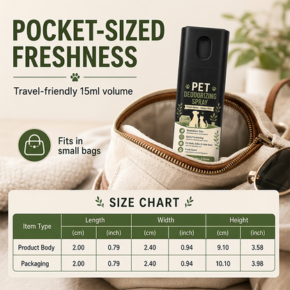 Quick Refreshing Pet Odor Neutralizer Spray