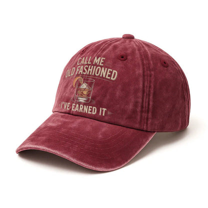 Unisex Vintage Washed Adjustable Baseball Cap