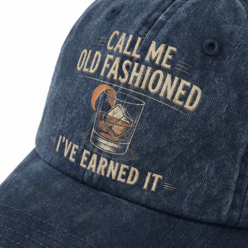 Unisex Vintage Washed Adjustable Baseball Cap