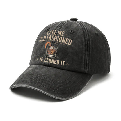 Unisex Vintage Washed Adjustable Baseball Cap