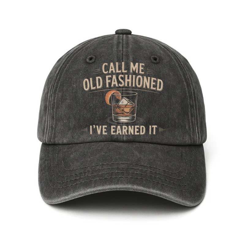 Unisex Vintage Washed Adjustable Baseball Cap
