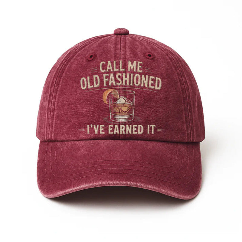 Unisex Vintage Washed Adjustable Baseball Cap