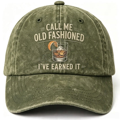 Unisex Vintage Washed Adjustable Baseball Cap