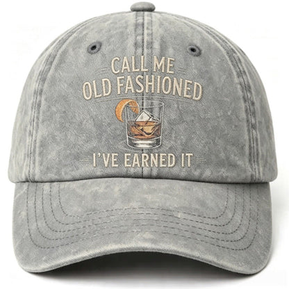 Unisex Vintage Washed Adjustable Baseball Cap