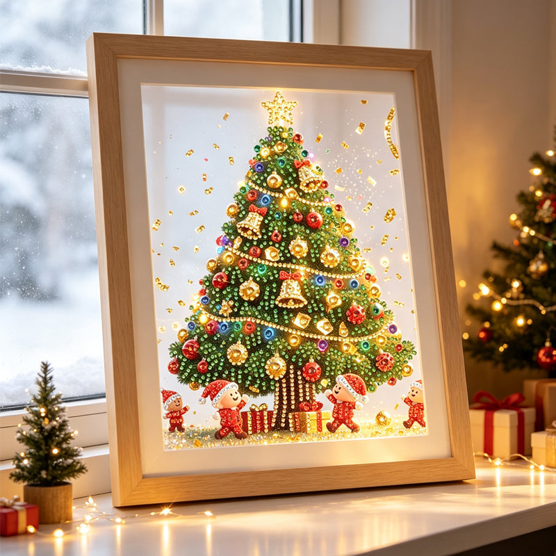 DIY Christmas Tree Special Shaped Gem Art Kit