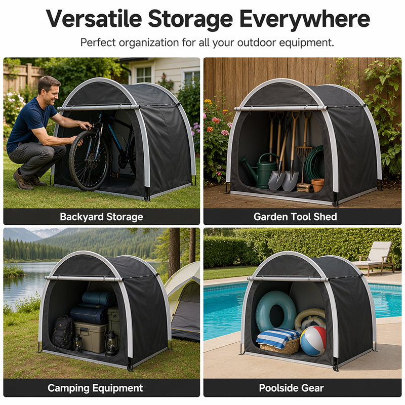 Waterproof Outdoor Bicycle Storage Shelter