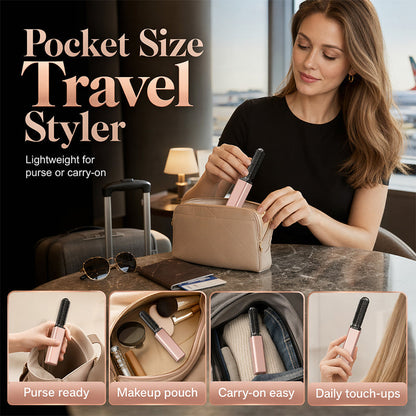 🎉 2026 Sale — Over 18,000 Sold! ✨ Portable Wireless Mini Hair Styler – Tame Flyaways & Frizz in Seconds – Perfect for Bang Touch-Ups On the Go! 💇‍♀️