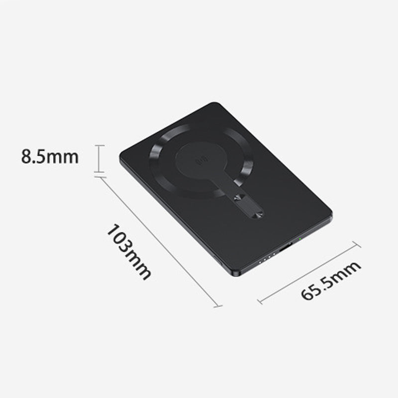 🔥 5000mAH Ultra Thin Magnetic Portable Charger