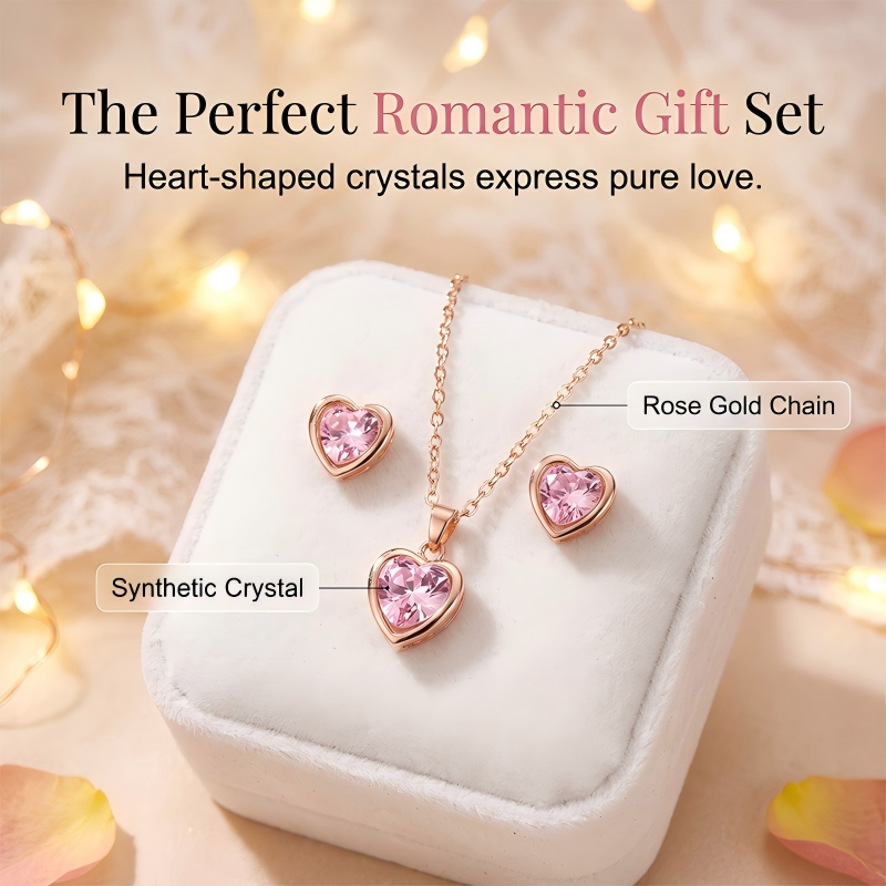Women's 5-Piece Watch Jewelry Set