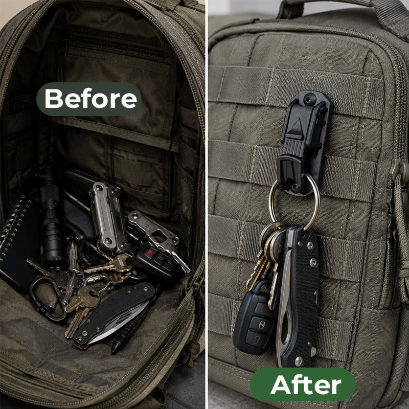 Multifunctional Tactical Keychain