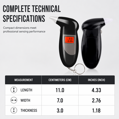 Portable Breath Alcohol Tester