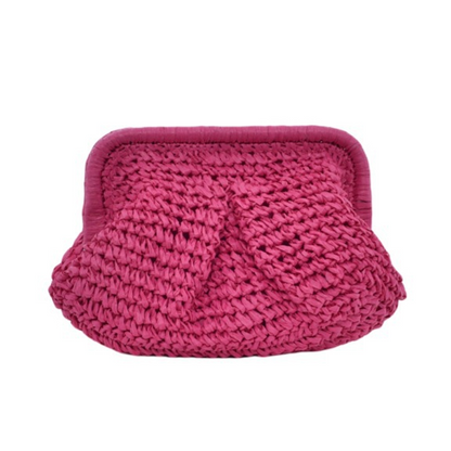 Handwoven Straw Handbag for Women