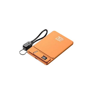 Portable 2.5W Watch Charger Power Bank with Integrated Cable