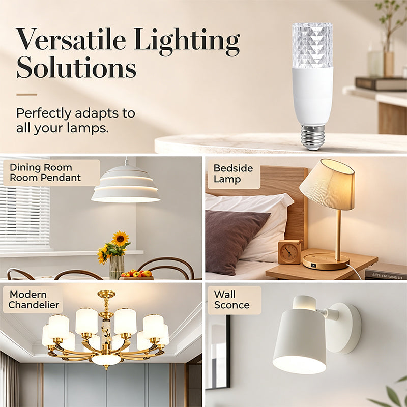 🔥Cylindrical Crystal LED Decorative Light Bulb