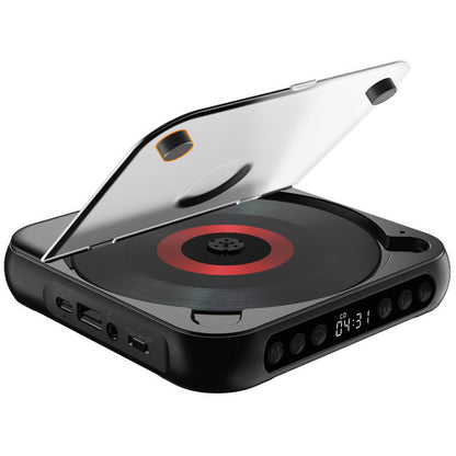 💿50% OFF | Retro Portable Bluetooth 5.3 CD Player – Lossless Clear Sound, 2000mAh Rechargeable Battery, Play All CD & MP3 Discs!