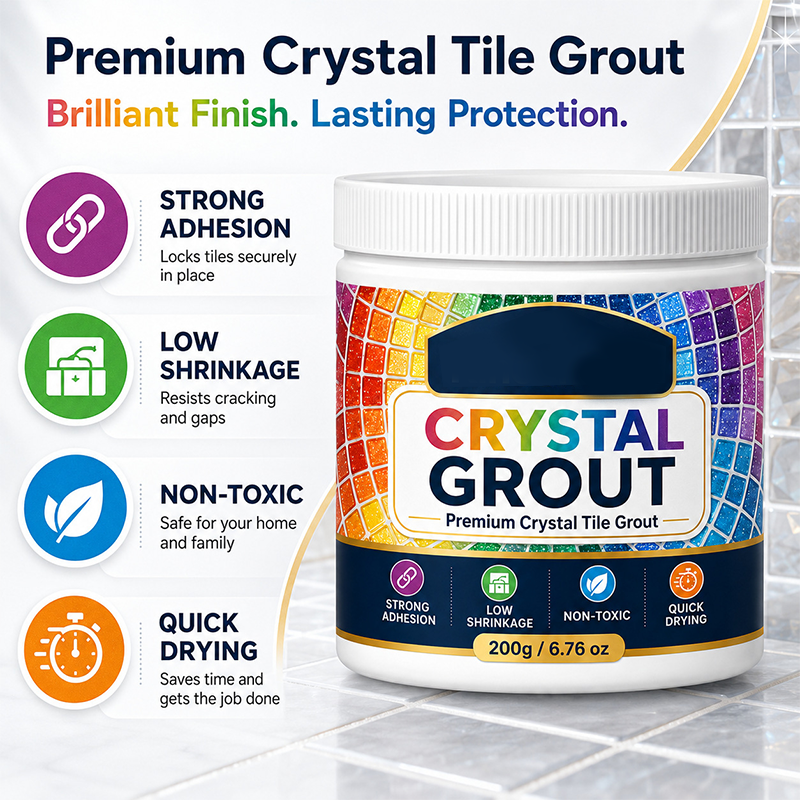 🥳2026 HOT SALE🥳💞50K+ SOLD!🛁💧 50% OFF! Mould‑Proof Tile Grout – Waterproof, stain‑resistant & crack‑proof. Perfect for bathrooms & kitchens – stays white & clean for years! 🌟💪