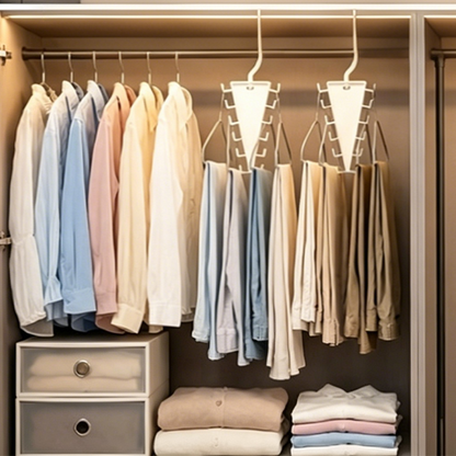 📢📢50% OFF !! ⏰Multifunctional Triangle Closet Organizer