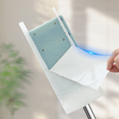 Hands-Free Lazy Mop for Reusable & Disposable Cloths