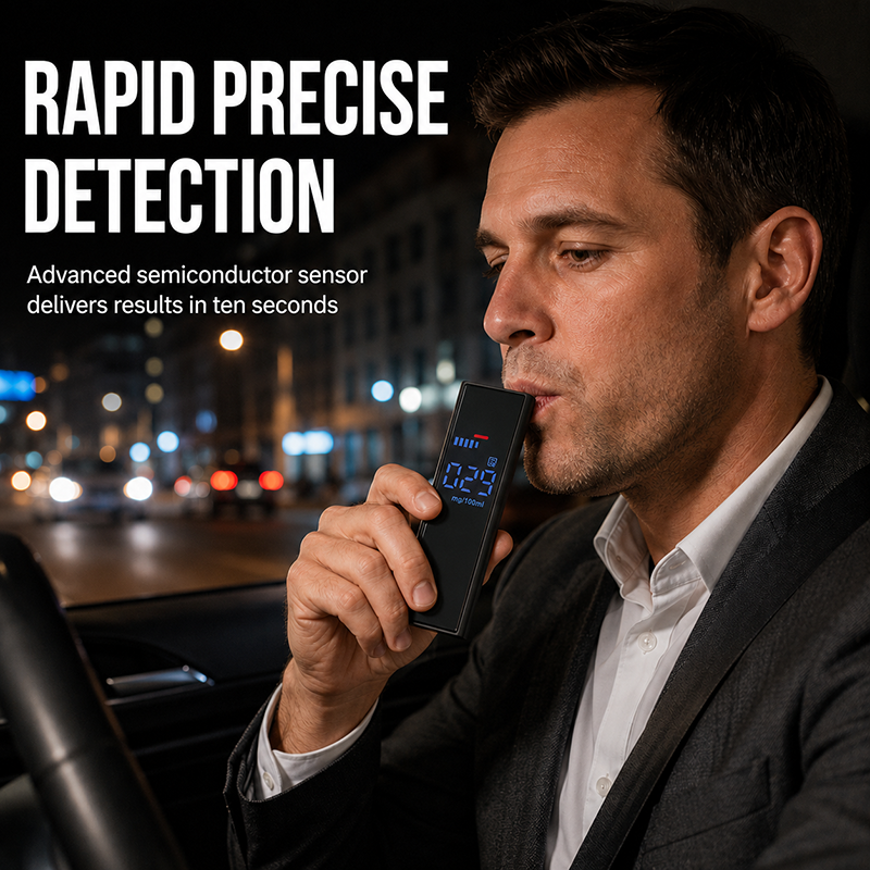 Portable Rapid Accuracy Breathalyzer