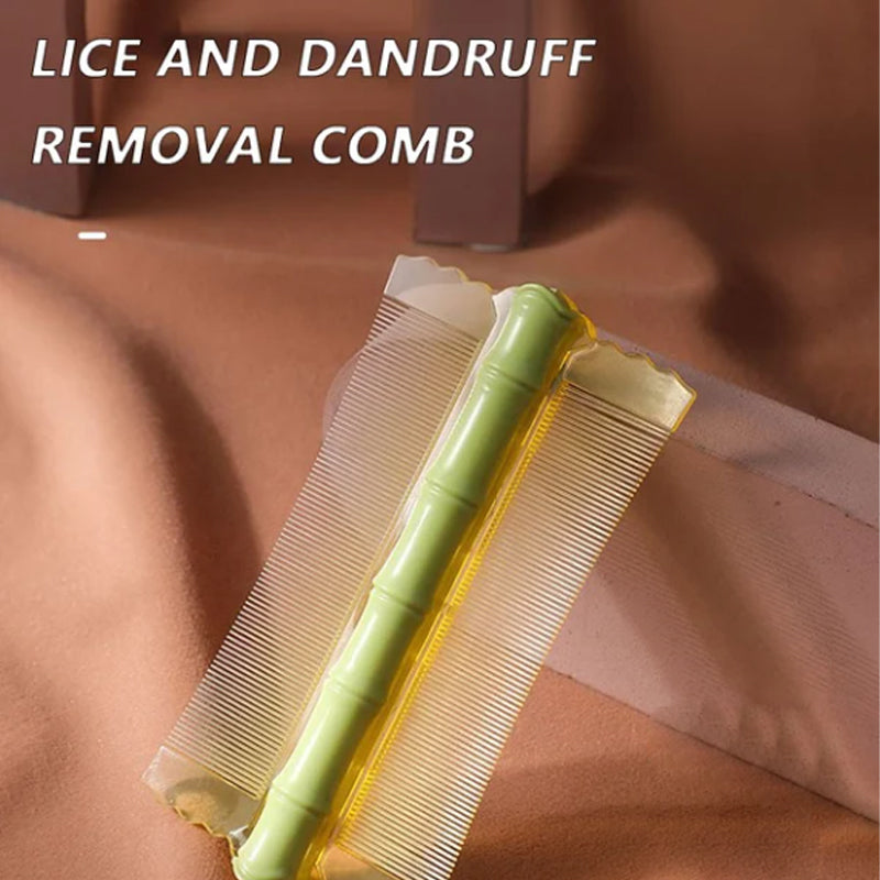 🎉🎁BUY 1 GET 1 FREE🔥Bamboo Styling Double-Sided Fine Teeth Comb