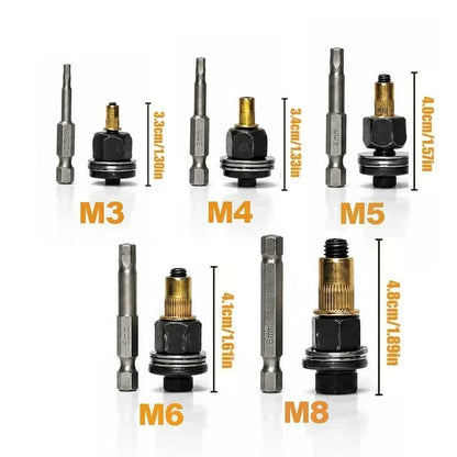 🔩50% OFF | M3‑M12 Rivet Nut Tool Kit – Heavy‑Duty Steel, Create Threaded Inserts On Thin Metal Without Welding!