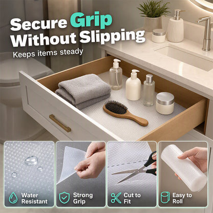 🏠 Clear Shelf Liner – Waterproof EVA Drawer & Cabinet Mat