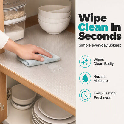🏠 Clear Shelf Liner – Waterproof EVA Drawer & Cabinet Mat